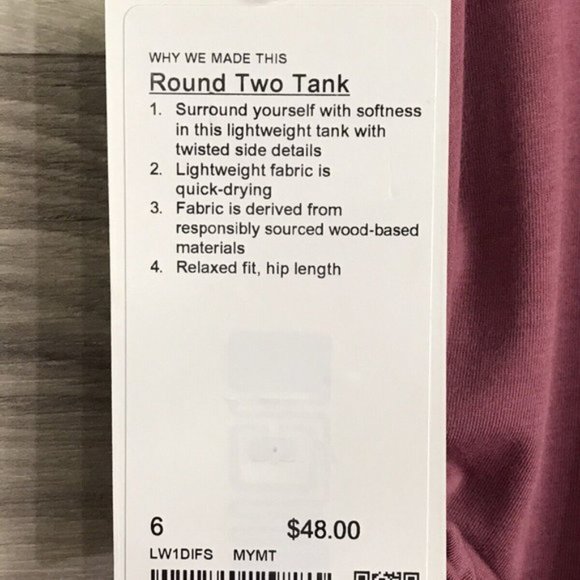 lululemon athletica Burgundy Tank Top - Picture 12 of 12